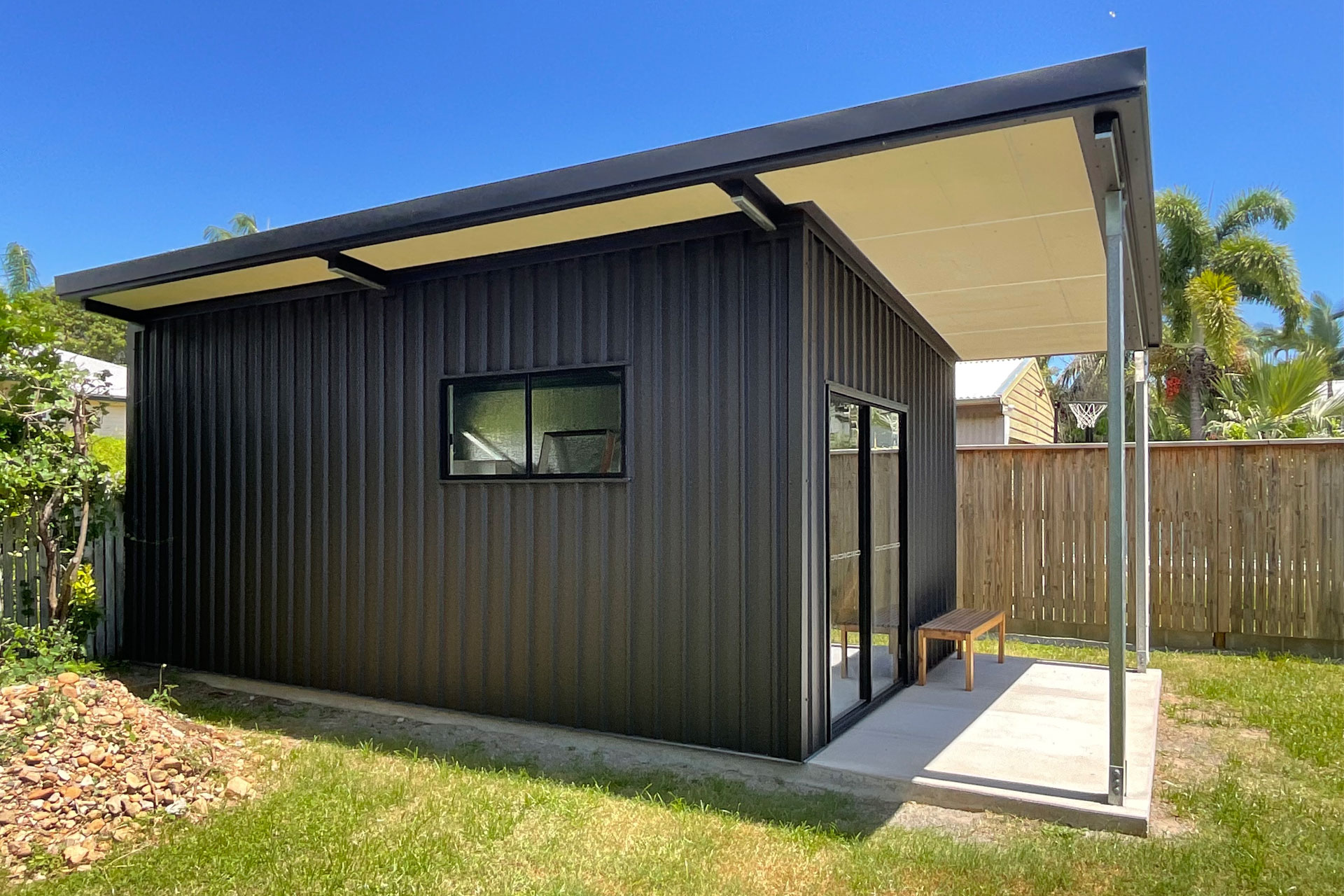 home shed image used as an home office