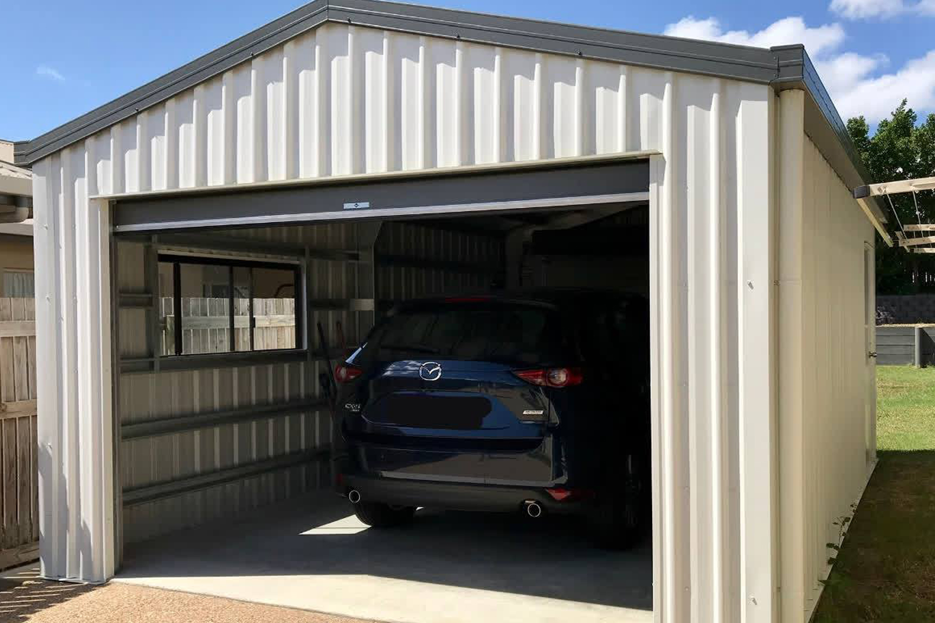 car storage shed