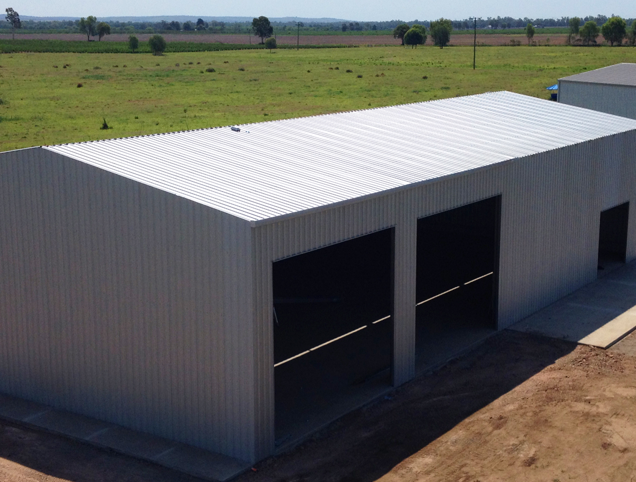 agricultural machinery shed